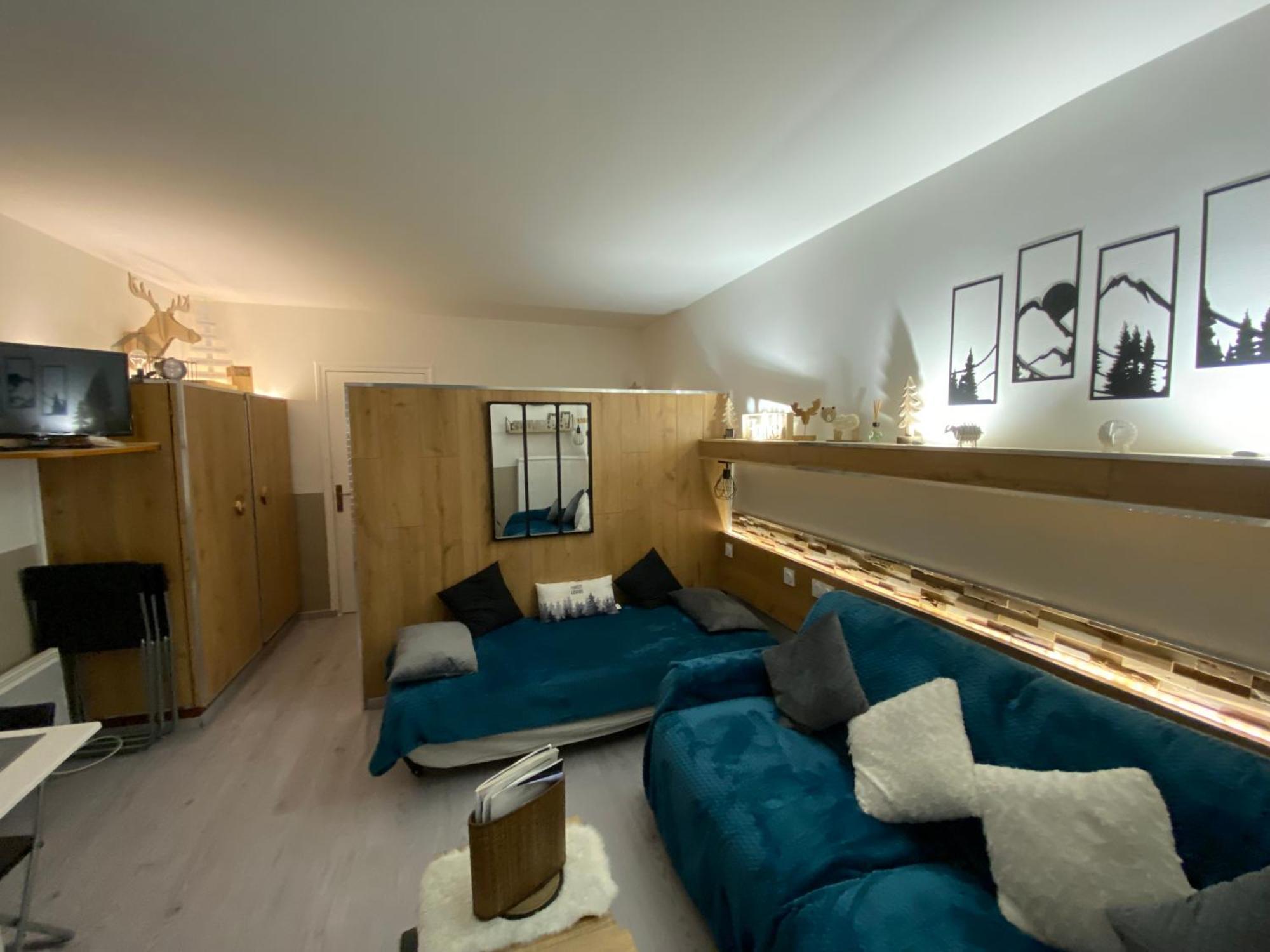Studio Aux Pieds Des Pistes Saint-Étienne-en-Dévoluy Dış mekan fotoğraf